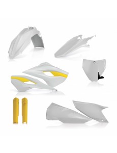 KIT PLÁSTICOS COMPLETO ACERBIS HUSQVARNA TE / FE 2014 - 2015 - COR ORIGINAL 015